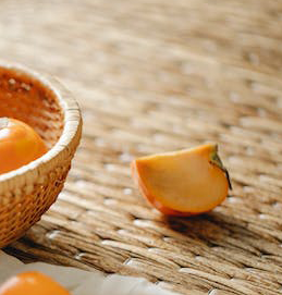 霜降食柿
